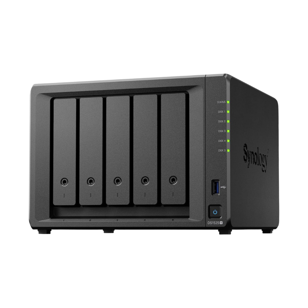 Synology DS1525+ Diskless System 5-Bay Dualcore 8G NAS DiskStation