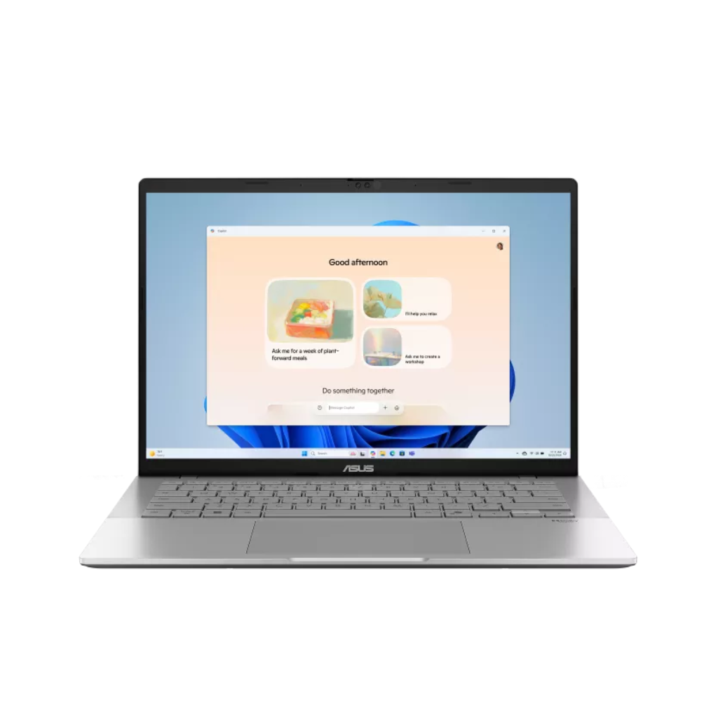 ASUS Vivobook S14 S3407VA-LY135WSM Laptop (Cool Silver) | 14" IPS WUXGA 1920x1200 | Core 5 210H | 16GB RAM | 512GB SSD | UHD Graphics | Windows 11 Home | MS Office Home & Student 2024 + ASUS Backpack