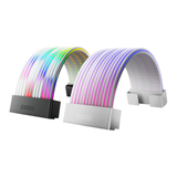 Asiahorse Aurora Pro ARGB 24PIN PSU Cable Cover (Black/White)