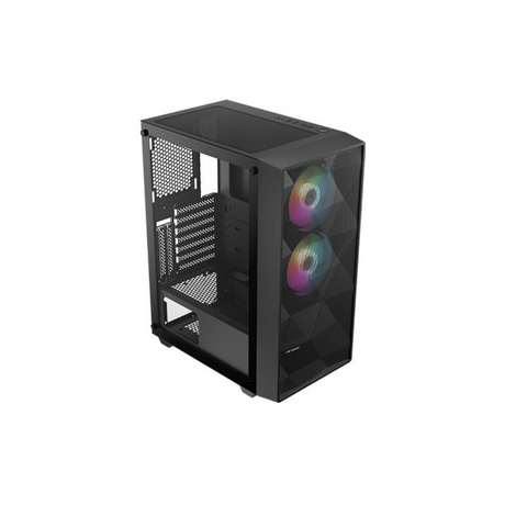 Antec NX270 Elite TG ATX Black Case w/ 3x120mm Rainbow Fan