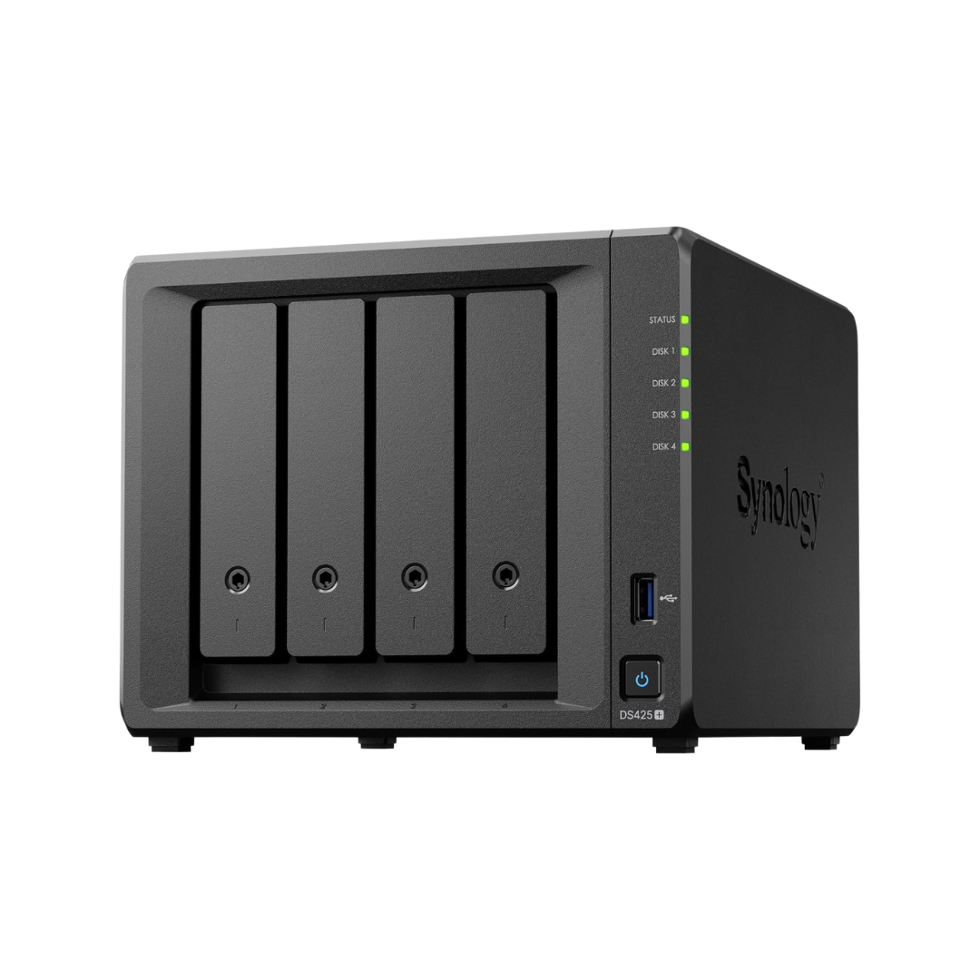 Synology DS425+ Diskless System 4-Bay Diskless NAS DiskStation