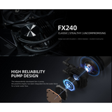 ID Cooling Frostflow FX240 Black 240mm Liquid Cooler