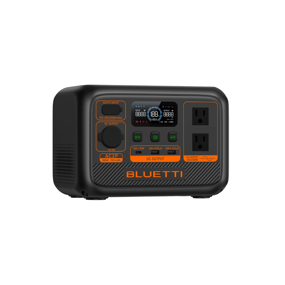 Bluetti AC2P 300W Power Station | 300W 230.4Wh