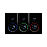 APC BGM2200B-MSX Back-UPS Pro for Gaming 2200VA / 1320W | Tower | 230V | 3x Universal & 3x IEC C13 Outlets | RGB Lights | Pure Sine Wave | Midnight Black