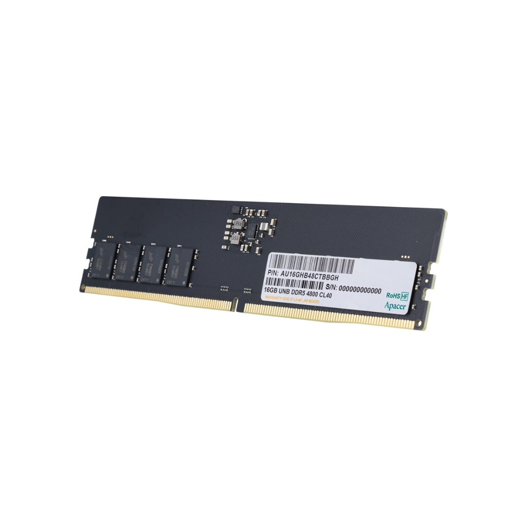 Apacer 16GB Single DDR5 5600MTs LoDimm Memory RP FL.16G2C.PKH
