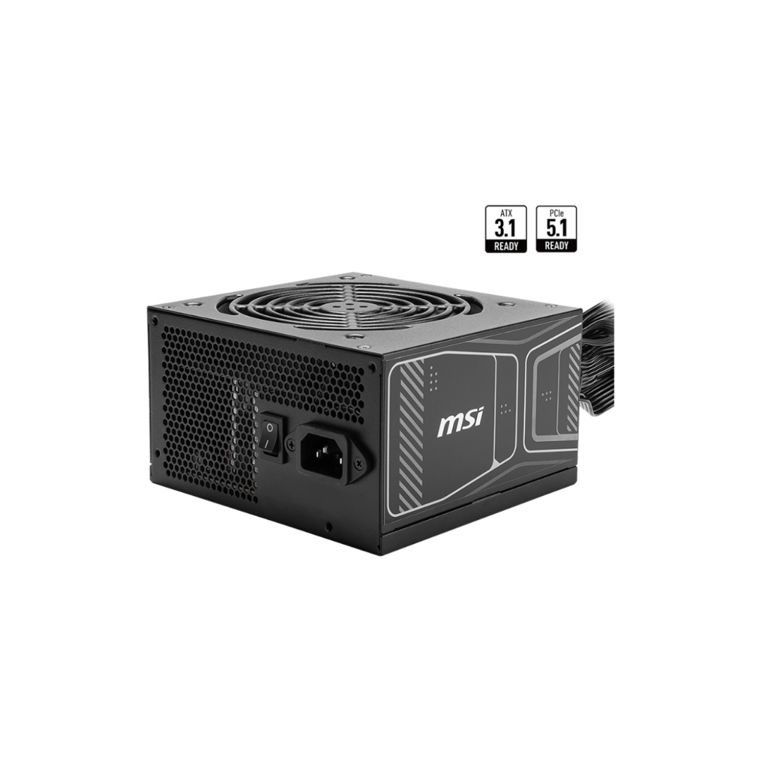 MSI MAG A750GN PCIe5 Gold 750W 80+ Non Modular Power Supply