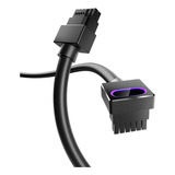 Asiahorse Hydrus ARGB PSU Replacement Cable 16PIN 50cm GPU ( Black | White )