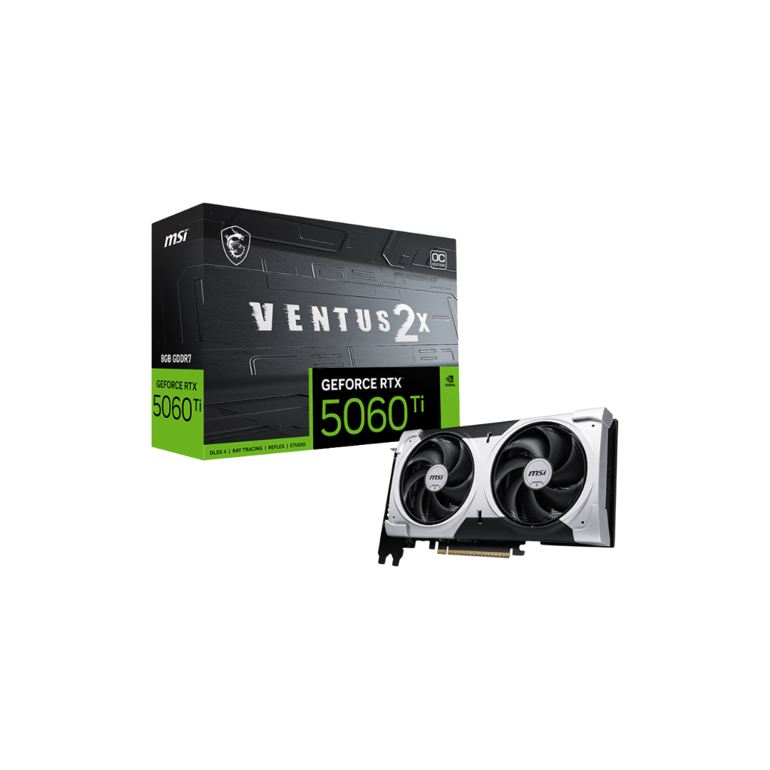 MSI RTX 5060 Ti Ventus 2X OC Plus 8GB Graphics Card