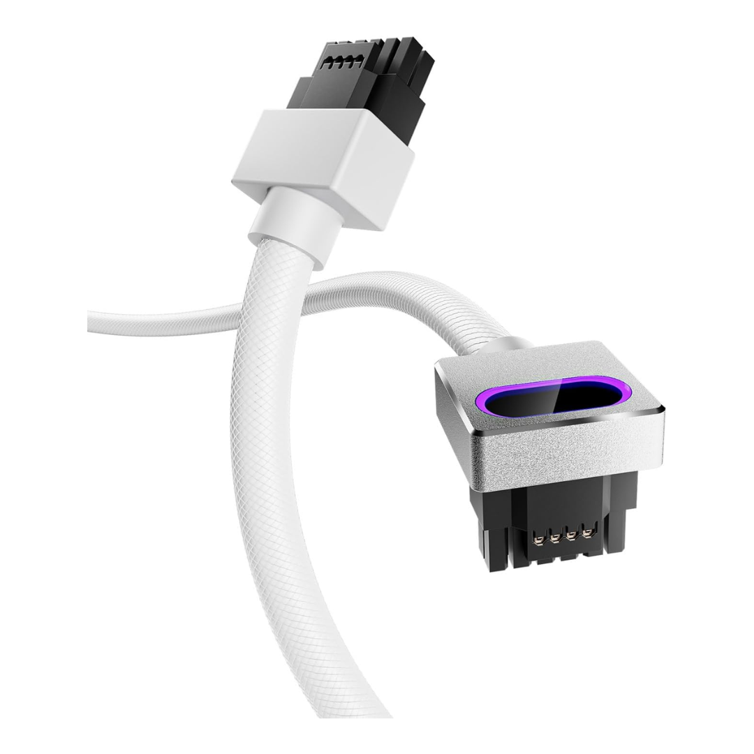 Asiahorse Hydrus ARGB PSU Replacement Cable 16PIN 50cm GPU ( Black | White )