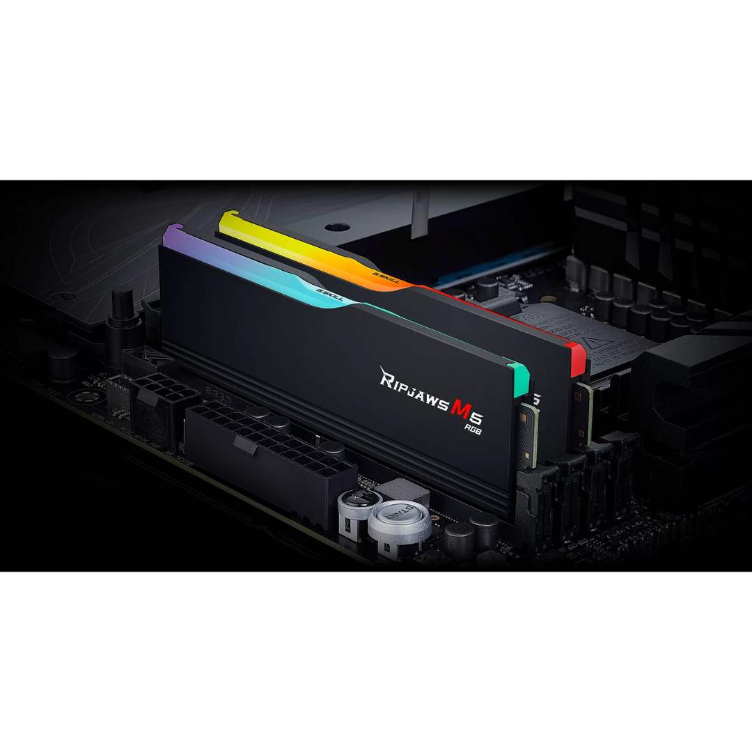 G.Skill Ripjaws M5 RGB 32GB 16GX2 DDR5 6000MT/s Desktop G.Skill Ripjaws M5 RGB 32GB 16GX2 DDR5 6000MT/s Desktop
