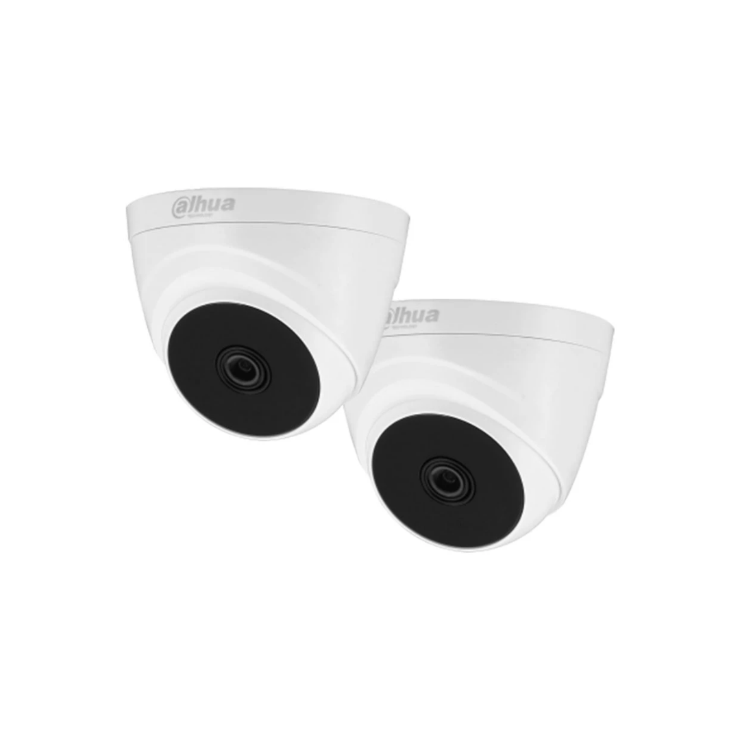 Dahua DH-KIT-CVI2MP2B2T-I | 4-Channel HDCVI CCTV PACKAGE FULL-COLOR 4 Cameras 2MP 1080P CCTV Package
