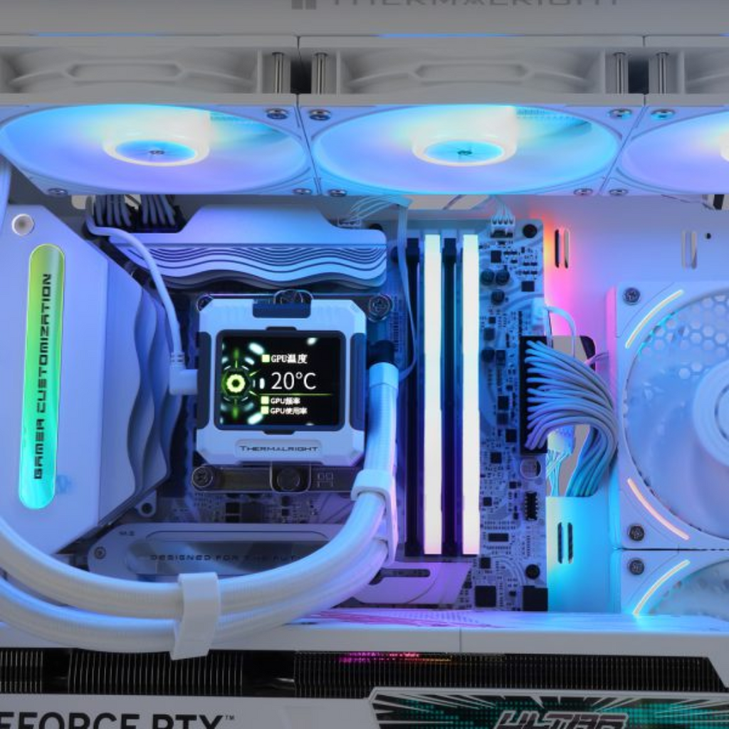 Thermalright Frozen Warframe 360 ARGB White TL-P12W-S CPU Liquid Coole – DynaQuest  PC