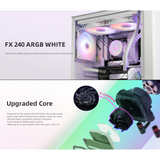 ID Cooling Frostflow FX240 ARGB White 240mm Liquid Cooler