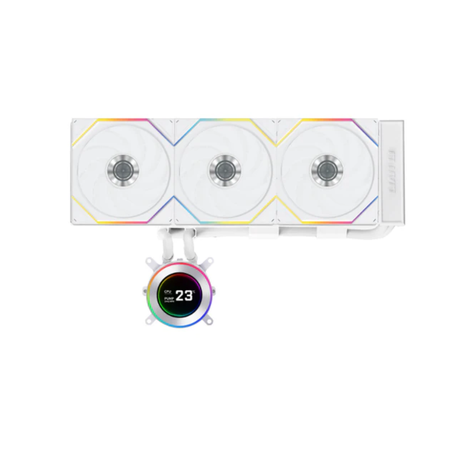 Lian Li HydroShift II LCD-C 360CL AIO Liquid Cooler (Black | White)