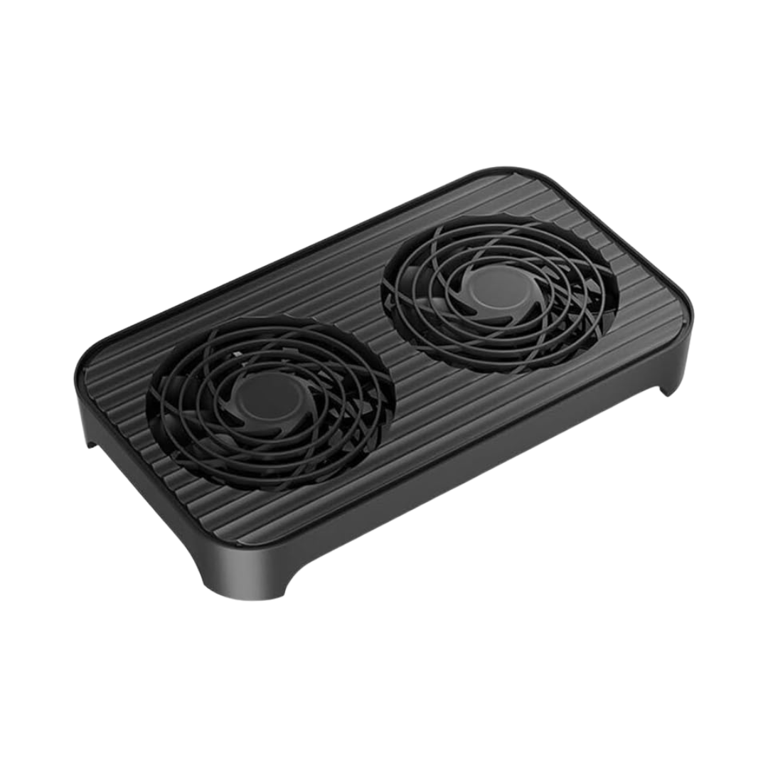 Z-X4 Router Cooler Quiet High Speed Cooling Pad 2X140mm Fan