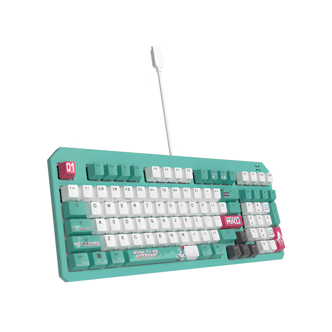 Asus TUF Gaming K3 GEN II RGB HATSUNE MIKU Keyboard RA09 ( switch: RED | BLUE )