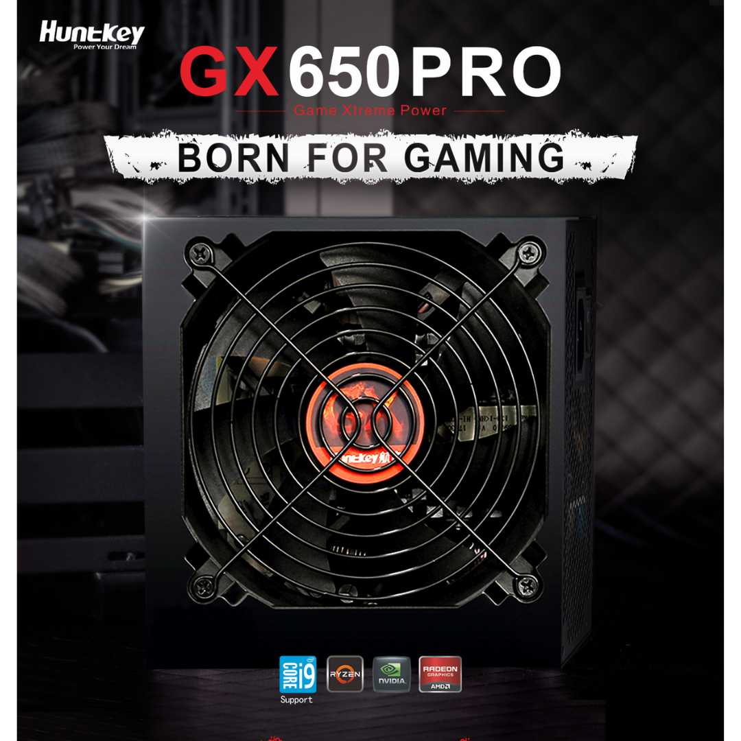 Huntkey GX650 PRO Bronze 650W 80+ Non-Modular Power Supply