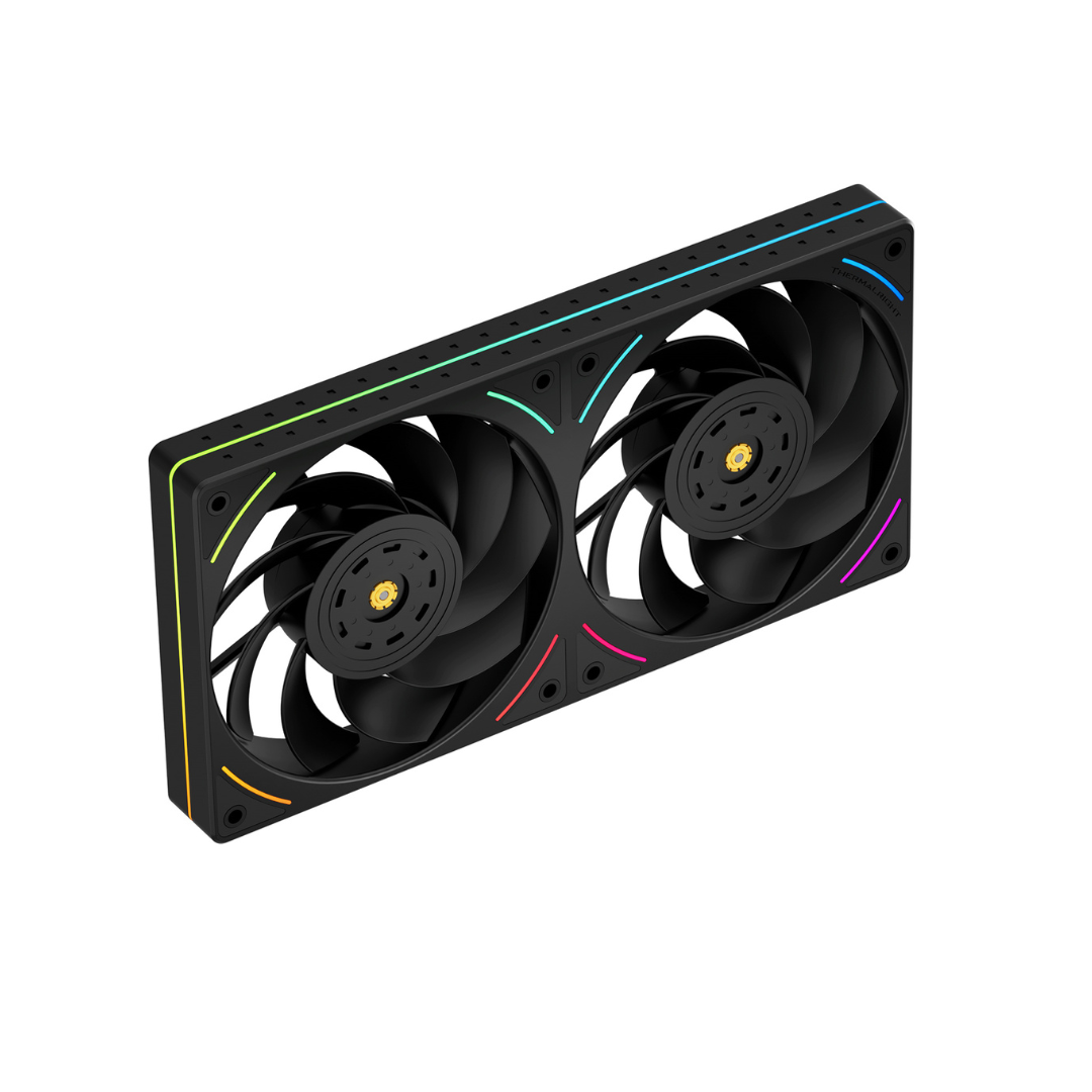 Thermalright TL-UB24R 240MM Single Frame ARGB Reverse Fan (Black/White)