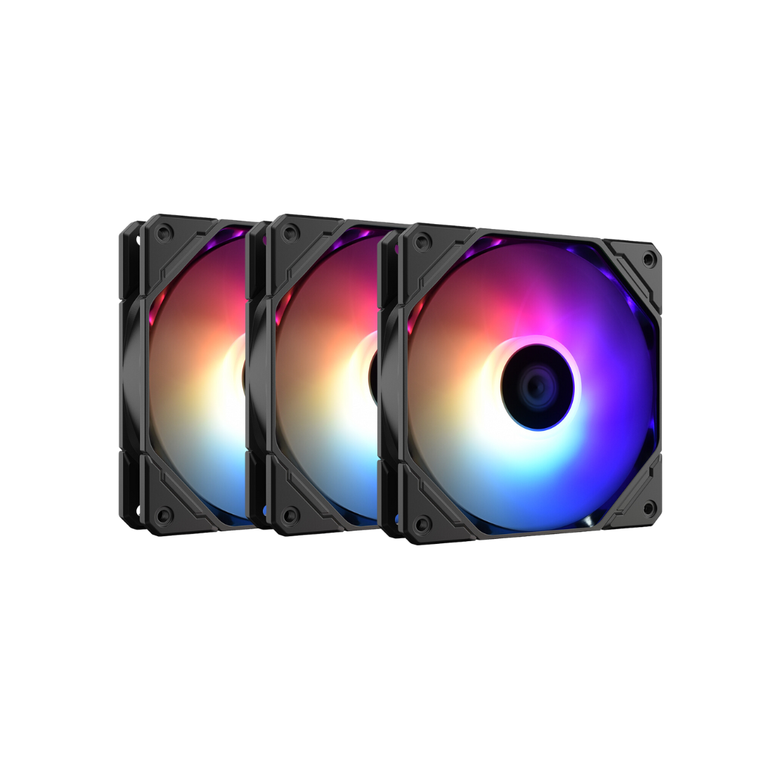 ID Cooling TF-12025 Pro ARGB Trio Fan ID-FAN-TF-12025-PRO-ARGB-TRIO ...
