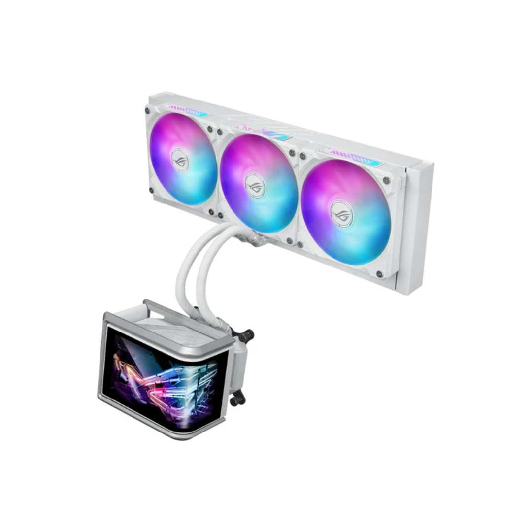 Asus ROG RYUO IV SLC 360 ARGB CPU Liquid Cooler White