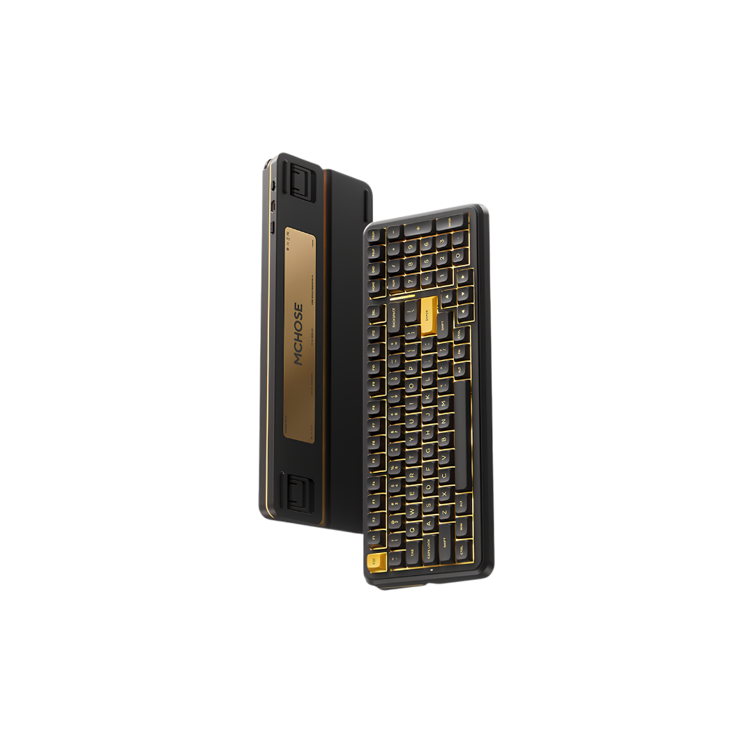 MCHOSE K99 V3 Wireless Gasket Mount (Icy Creamiscle Switch) Mechanical Keyboard - 98% Layout, Tri-mode, 10000mAh Battery, 16k Polling Rate