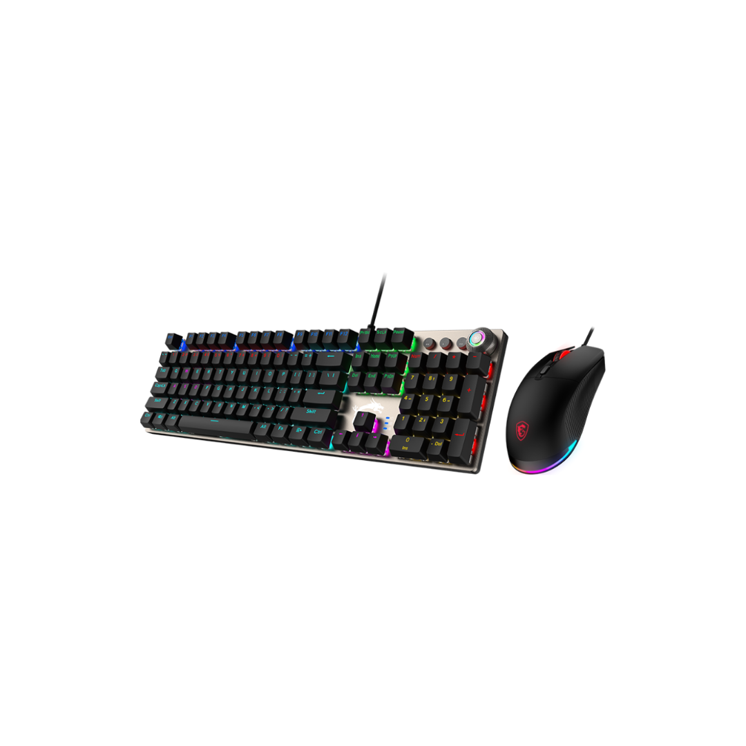 MSI Forge GK310 Combo Red Switch Gaming RGB Mechanical Keyboard