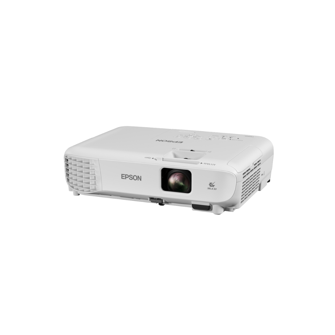Epson EB-X52 XGA 3LCD Projector | 3LCD technology | 3,800 lumens | XGA resolution | Optional Wireless Capability