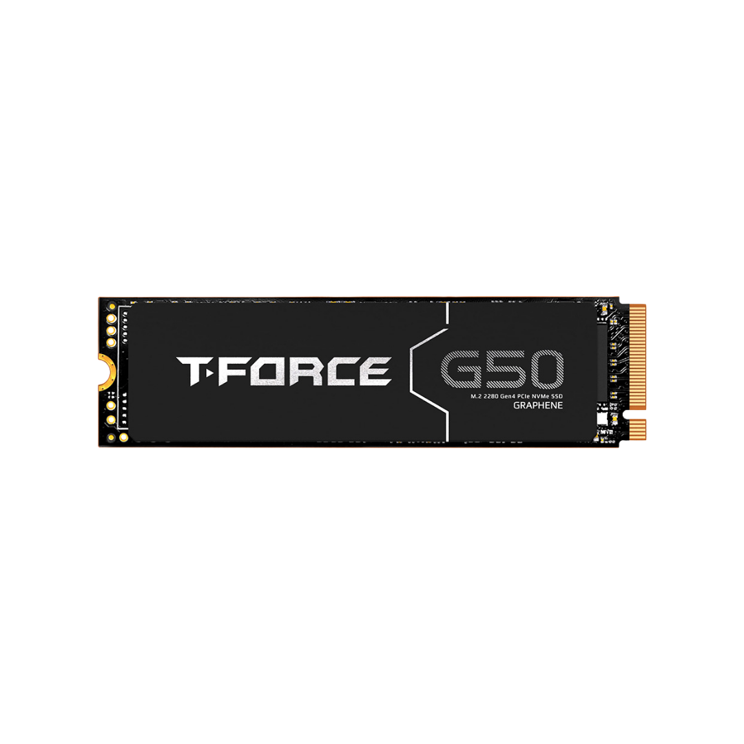 TeamGroup T-Force G50 Graphene M.2 2280 PCIe 4.0 X4 Internal SSD with Graphene Heat-Sink