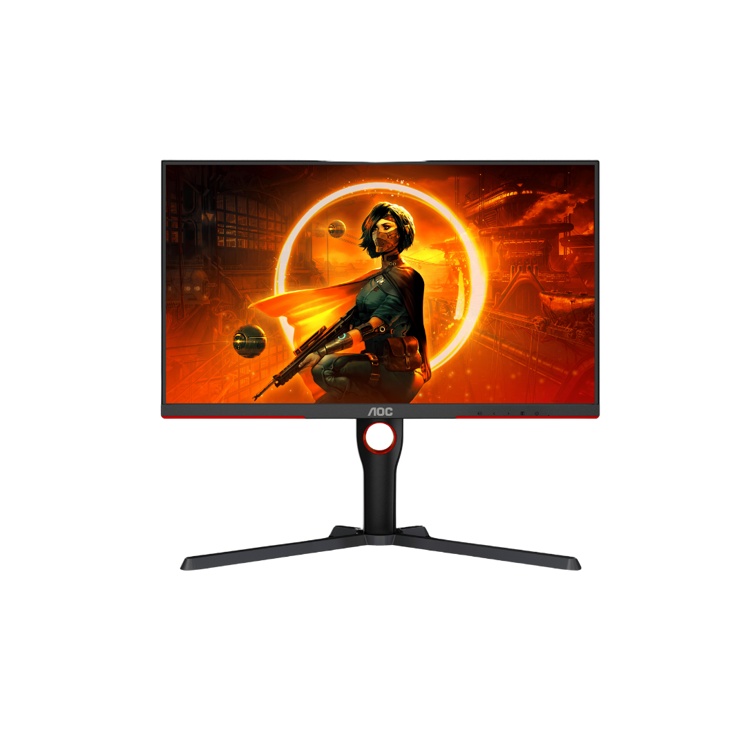 AOC Agon Q27G3XMN 27" VA 180Hz QHD (2560x1440) 1ms (GtG) AMD FreeSync Premium Pro Mini LED VA Gaming Monitor (Black/Red)