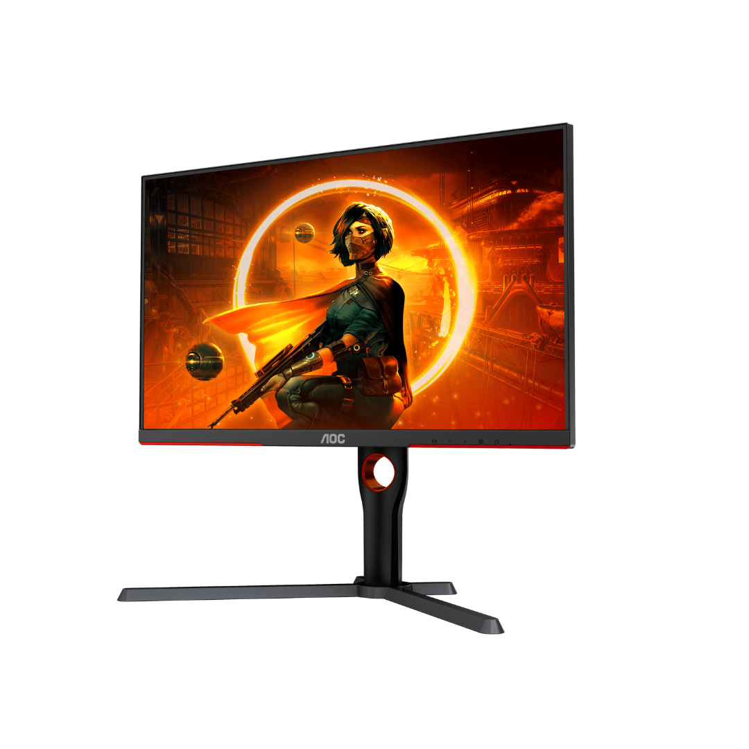 AOC Agon Q27G3XMN 27" QHD (2560x1440) VA 180Hz 1ms (GtG) AMD FreeSync Premium Pro Mini LED VA Gaming Monitor (Black/Red)