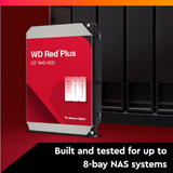 Western Digital WD Red Plus 12TB WD120EFBX NAS Hard Drive 3.5" (Pre Order)