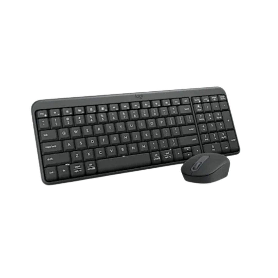 Logitech MK250 Compact Wireless Mouse and Keyboard (Graphite | Off-White | Rose)