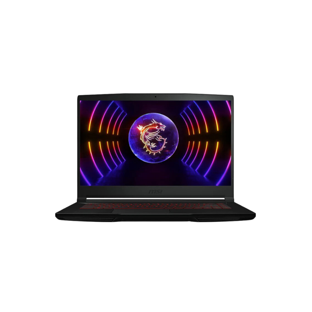 MSI Thin GF63 12UCX-868PH Laptop (Black) | 15.6 FHD (1920x1080) | i5-12450H | 8GB RAM | 512GB SSD | RTX 2050 | Windows 11 Home | MSI Backpack