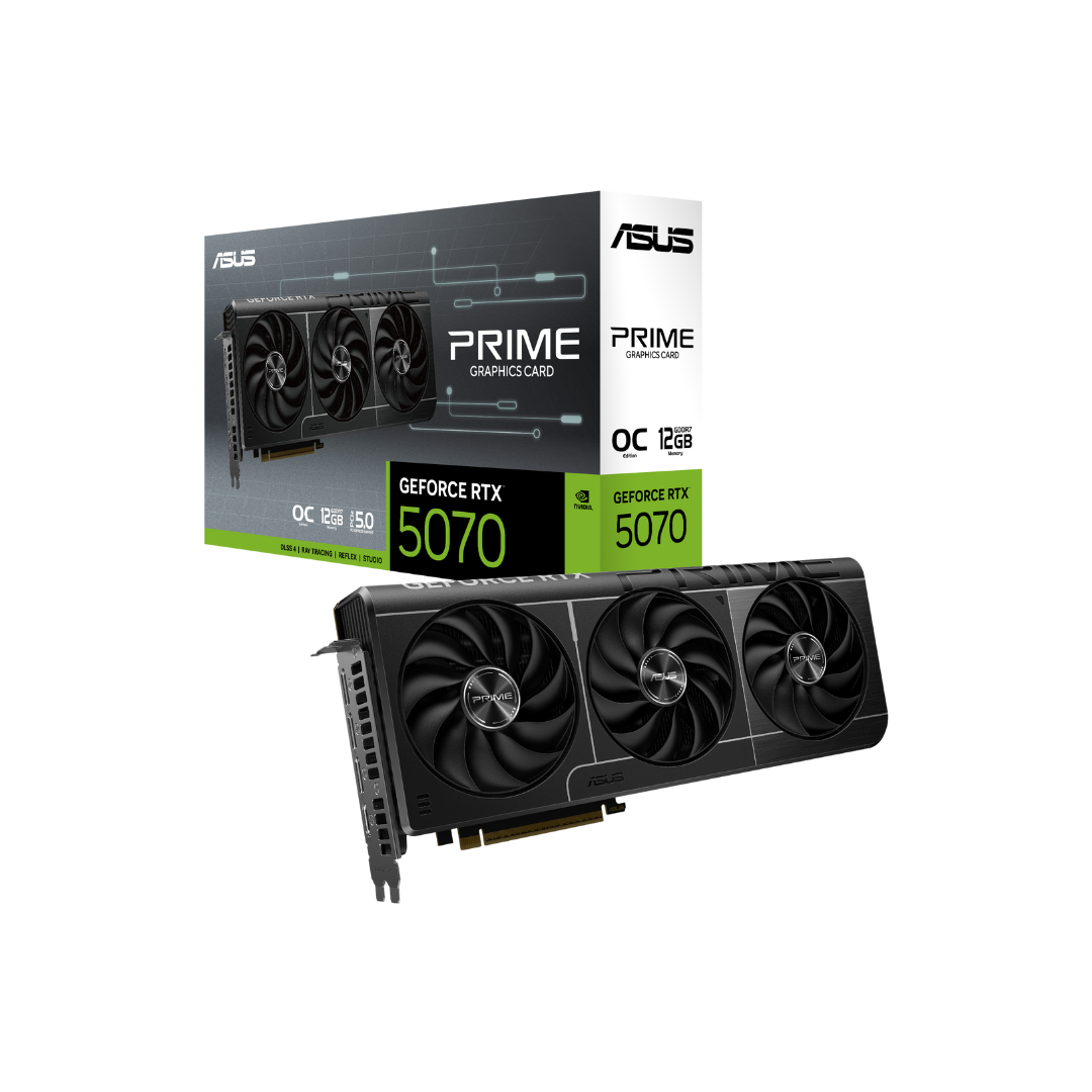 Asus Prime RTX 5070 OC 12GB GDDR7 Graphics Card PRIME-RTX5070-O12G