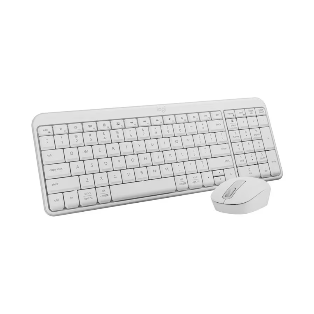 Logitech MK250 Compact Wireless Mouse and Keyboard (Graphite | Off-White | Rose)