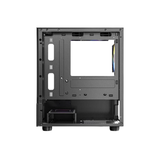 Antec CX200M RGB Elite Micro-ATX | ITX Mini-Tower Gaming Case (Black | White)