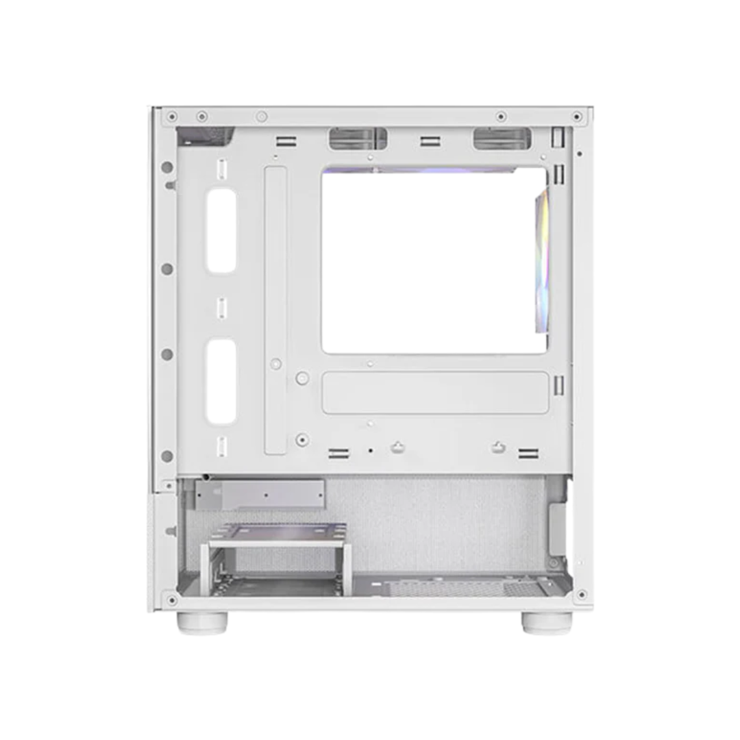 Antec CX200M RGB Elite Micro-ATX | ITX Mini-Tower Gaming Case (Black | White)