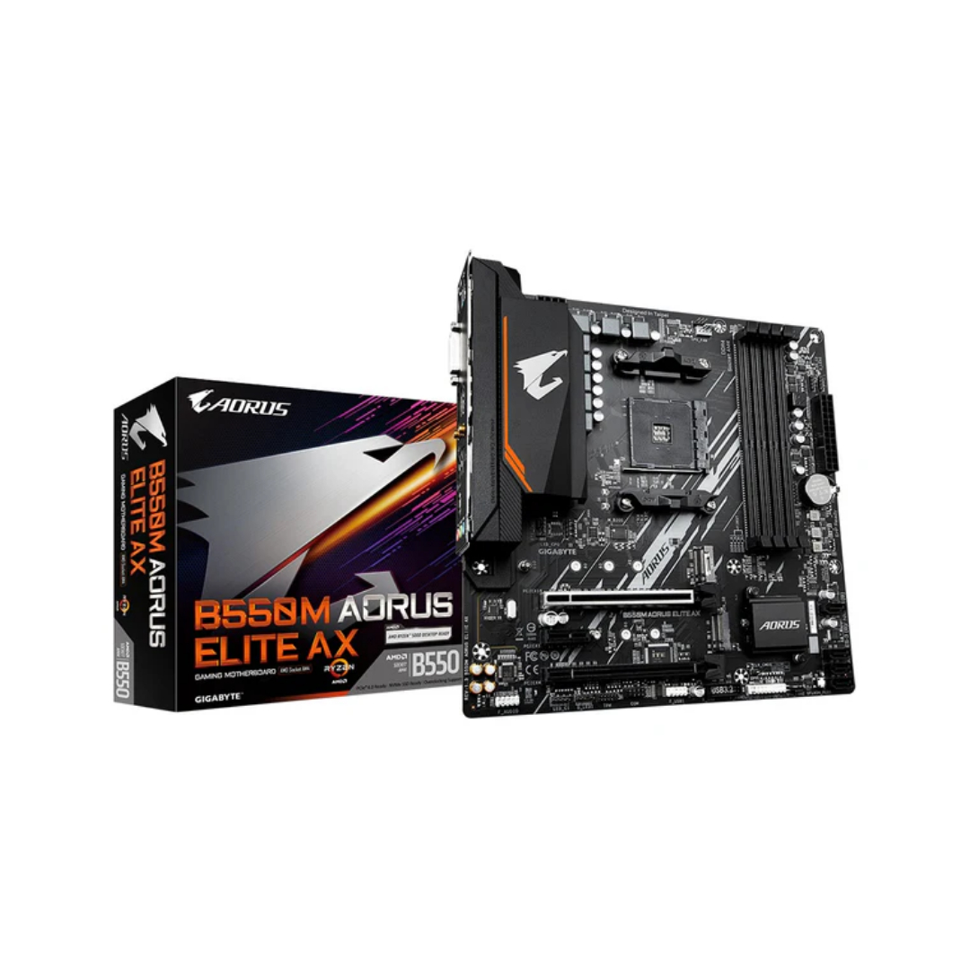 Gigabyte B550M AORUS ELITE AX (AM4) Motherboard
