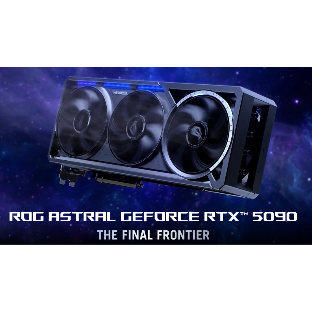 Asus ROG Strix Astral RTX 5090 OC 32GB ROG-ASTRAL-RTX5090-O32G-GAMING Graphics Card ( Must be purchase with Asus RYUO III 360 AIO Cooler )