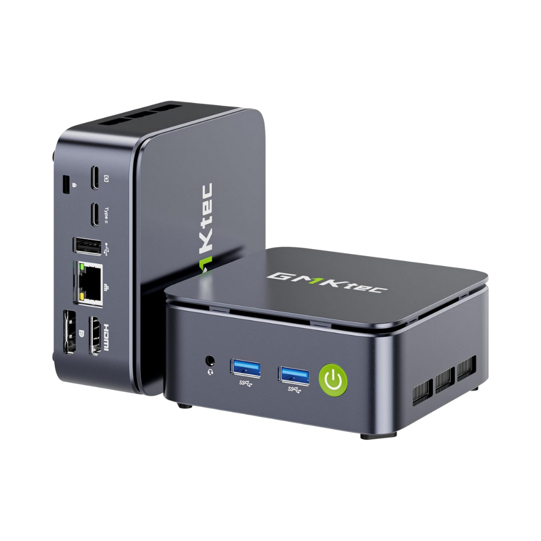 GMKtec G10 Nucbox Mini PC (Black) AMD Ryzen 5 3500U | 16GB RAM | 512GB SSD | Windows 11 Pro | hdmi Usb-C