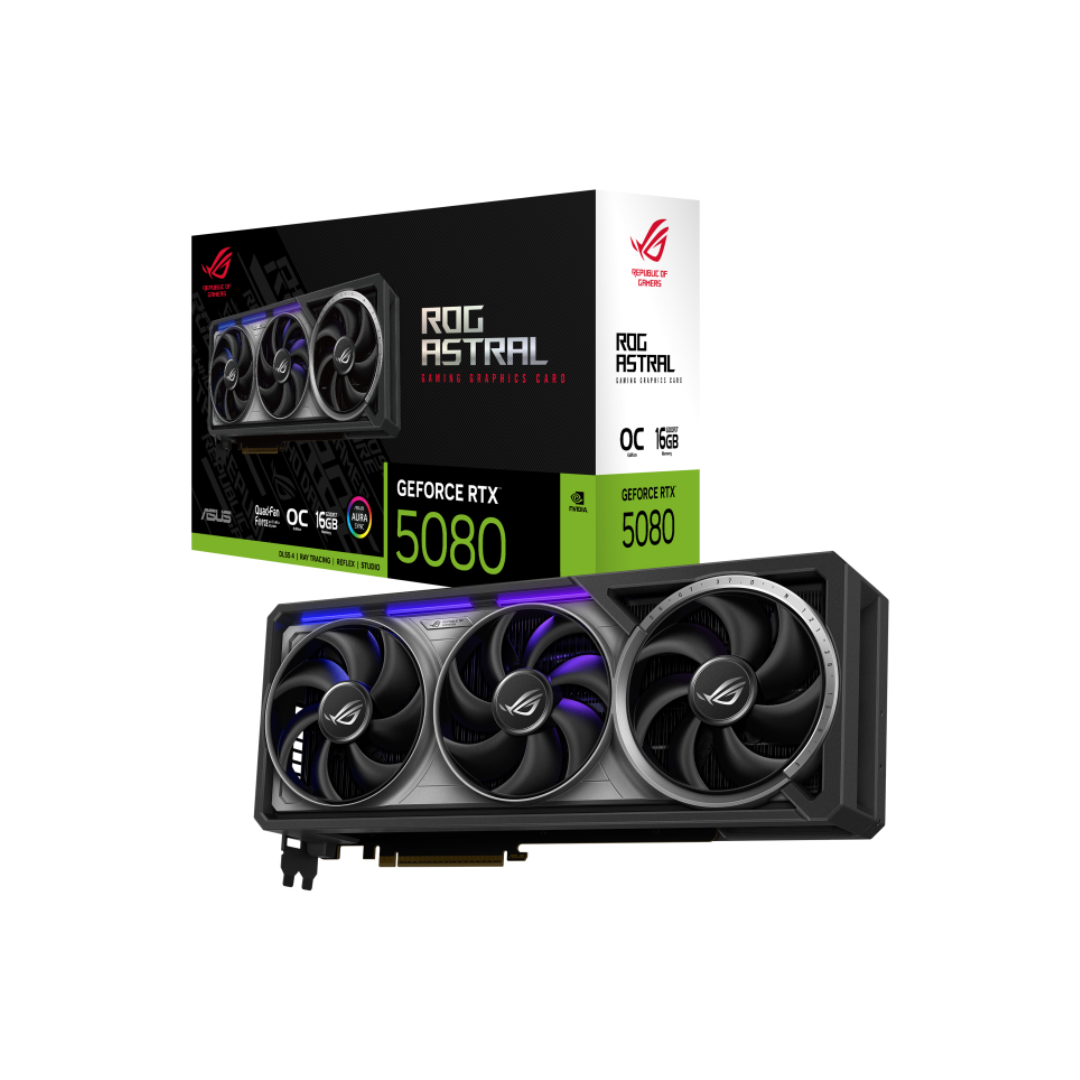 Asus ROG Strix RTX 5080 ASTRAL OC ROG-ASTRAL-RTX5080-O16G Graphics Card