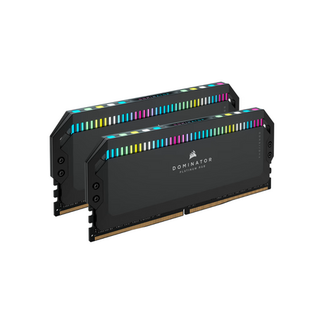 Corsair Dominator Platinum RGB 32GB 16Gx2 DDR5 6000MT/s CL36 Desktop Memory CMT32GX5M2E6000C36