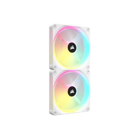 Corsair iCue Link QX140 RGB 140mm PWM PC Fans Starter Kit with iCUE LINK System Hub White CO-9051008-WW