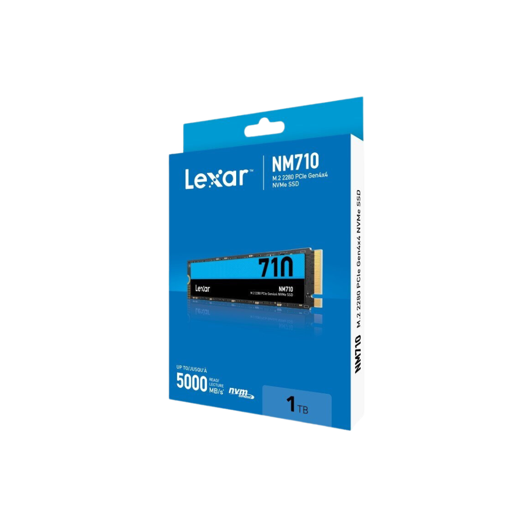 Lexar NM710 M.2 1TB NVMe SSD Gen4 LNM710X001T-RNNNG – DynaQuest PC