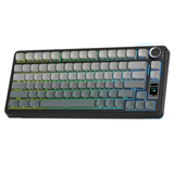 Aula S75 Pro Black Star Vector Mechanical Keyboard 80 Keys Gradient Gray