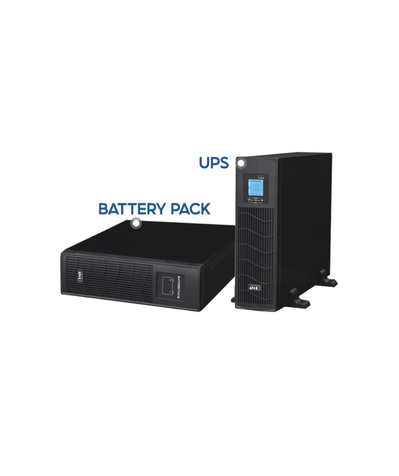 AWP Wise APO3000RT 3000VA 2700W Rackmount Tower UPS