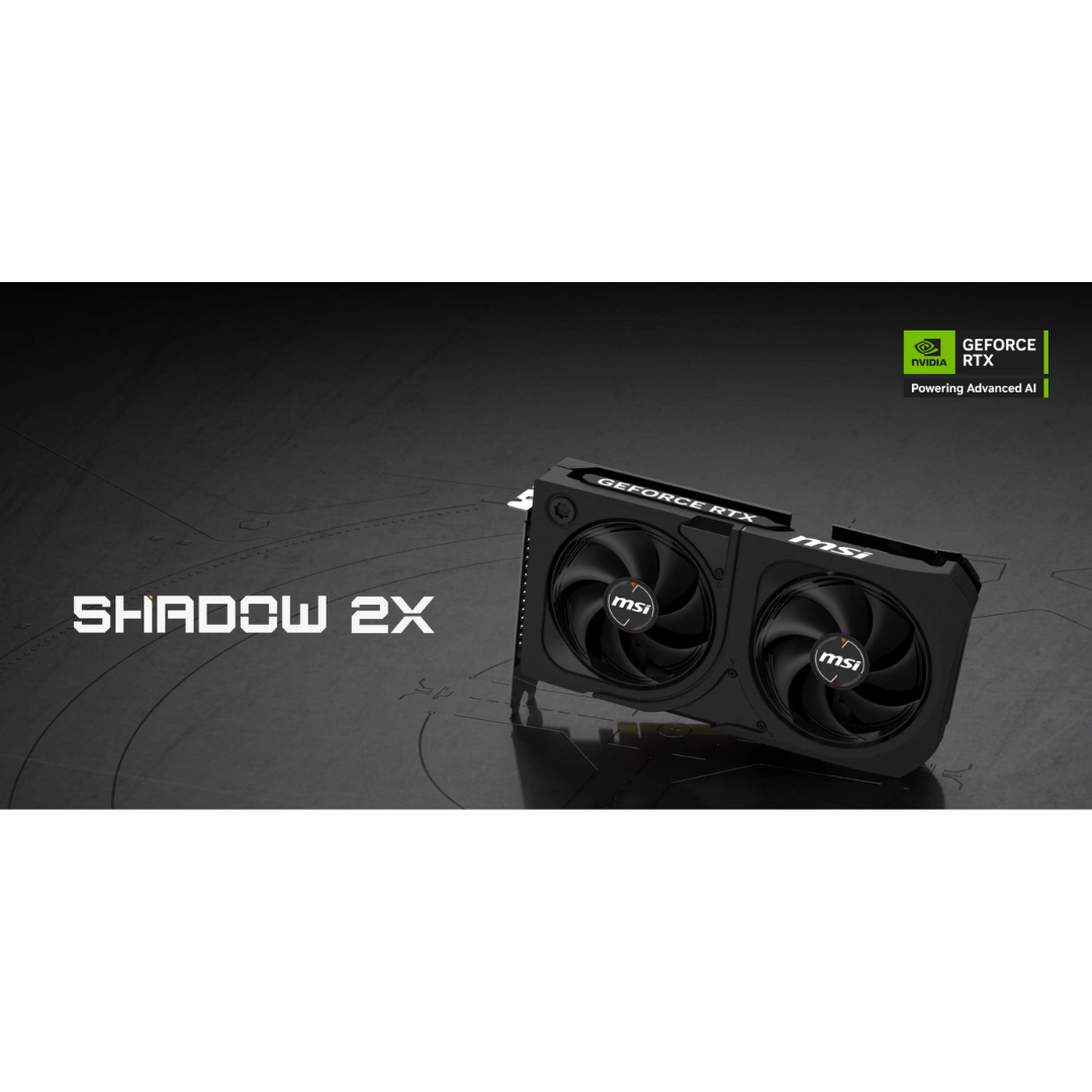 MSI RTX 5060 Ti Shadow 2X OC Plus 16GB Graphics Card