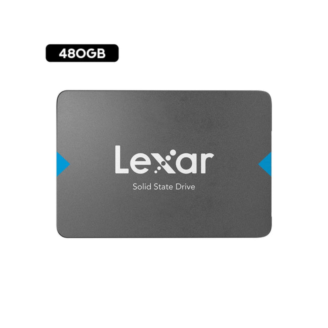 Lexar NQ100 480GB 2.5 SATA III SSD 6Gb/s Up to 550MB/s Read – LNQ100X480G-RNNNG