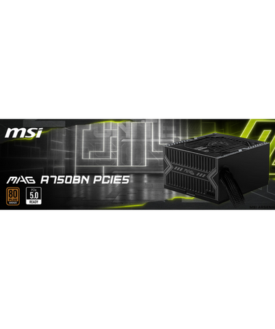 MSI MAG A750BN Bronze 750W 80+ Power Supply