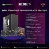 AMD Ryzen 5 7600 6-Core | B650M | 16GB DDR4 RAM | 1TB NVMe SSD | RTX 5050 8GB OC GPU | 750W Bronze PSU | FSP ATX Case | 120mm Air Cooler | CPU Package
